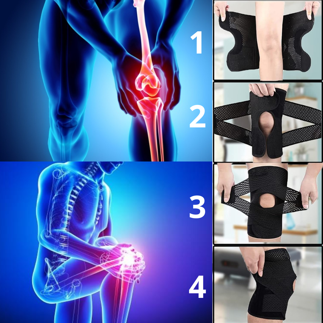 Rodillera Elástica para la máxima sujeción.