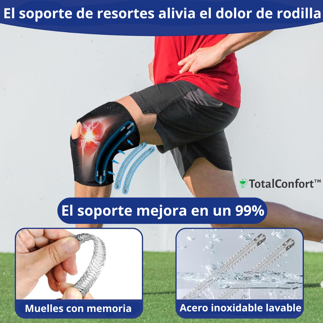 Rodillera Elástica para la máxima sujeción.