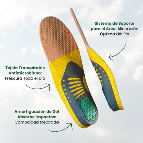 Plantillas Ortopédicas Transpirables TotalConfort