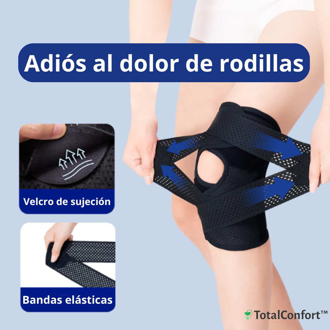 Rodillera Elástica para la máxima sujeción.