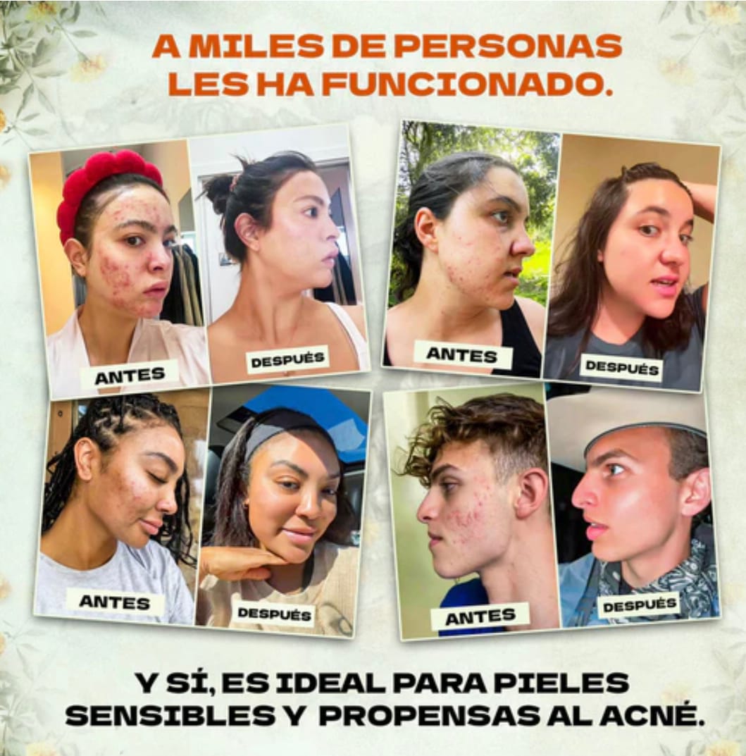 EVIL GOODS! Crema facial orgánica, cuidado de la piel.