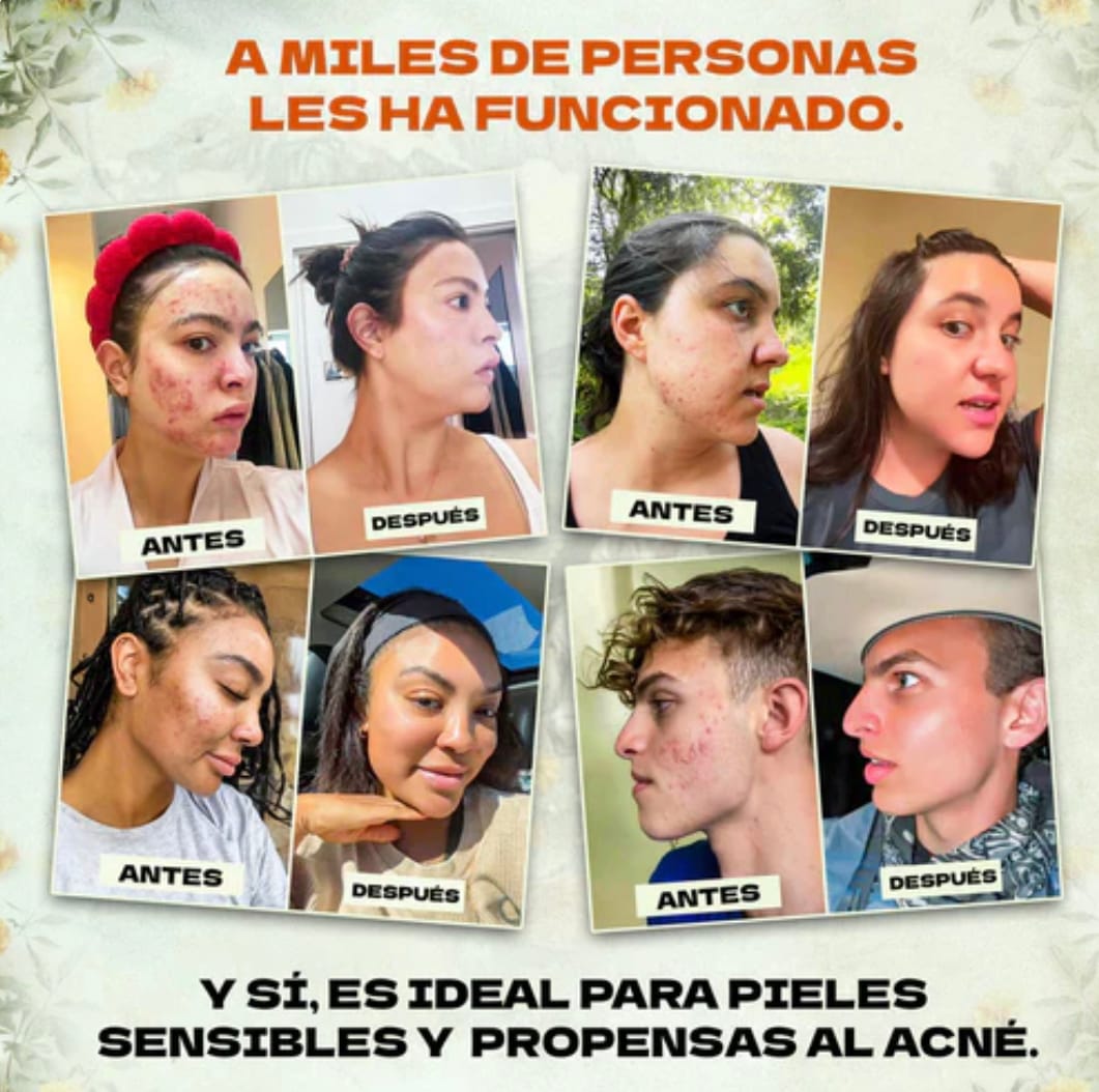 EVIL GOODS! Crema facial orgánica, cuidado de la piel.