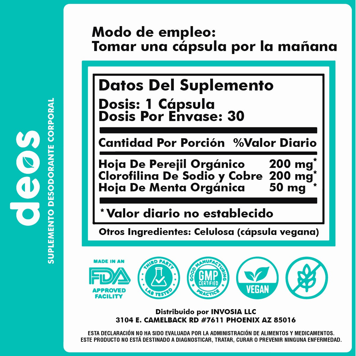DEOS - OdorOff – Frescura desde el interior. 🌿